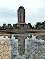 Das Nizami Mausoleum in Ganja im Regen &ndash; &copy; Simone Willner (Eberhardt TRAVEL)