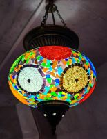 Orientalische Lampe, Nizami Mausoleum &ndash; &copy; Simone Willner (Eberhardt TRAVEL)