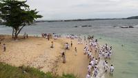 0801 Rundgang in Galle - Schulkinder nach einer Wallfahrt