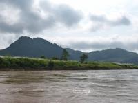 085. Mekong Bootsfahrt, Laos