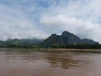 086. Mekong Bootsfahrt, Laos