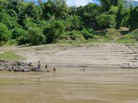 095. Mekong Bootsfahrt, Laos