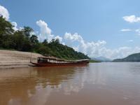 122. Mekong Bootsfahrt, Laos