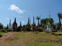 268. Indein Pagodenfeld, Inle Lake, Myanmar