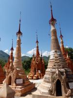 276. Indein Pagodenfeld, Inle Lake, Myanmar