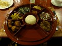 447. Burmesische Küche im Nandar Restaurant, Bagan, Myanmar