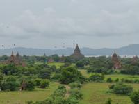 471. Ausblick von der Shwesandaw Pagode, Bagan, Myanmar