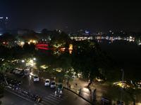 096 Hanoi by night - Hoan Kiem-See