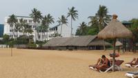 Erholung am Strand Hotel Mount Lavinia