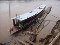 Boostfahrt auf dem Mekong