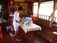 Verpflegung auf dem Boot