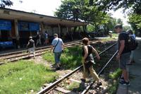 Bahnfahrt Yangon