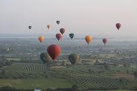 Bagan - Ballonflug