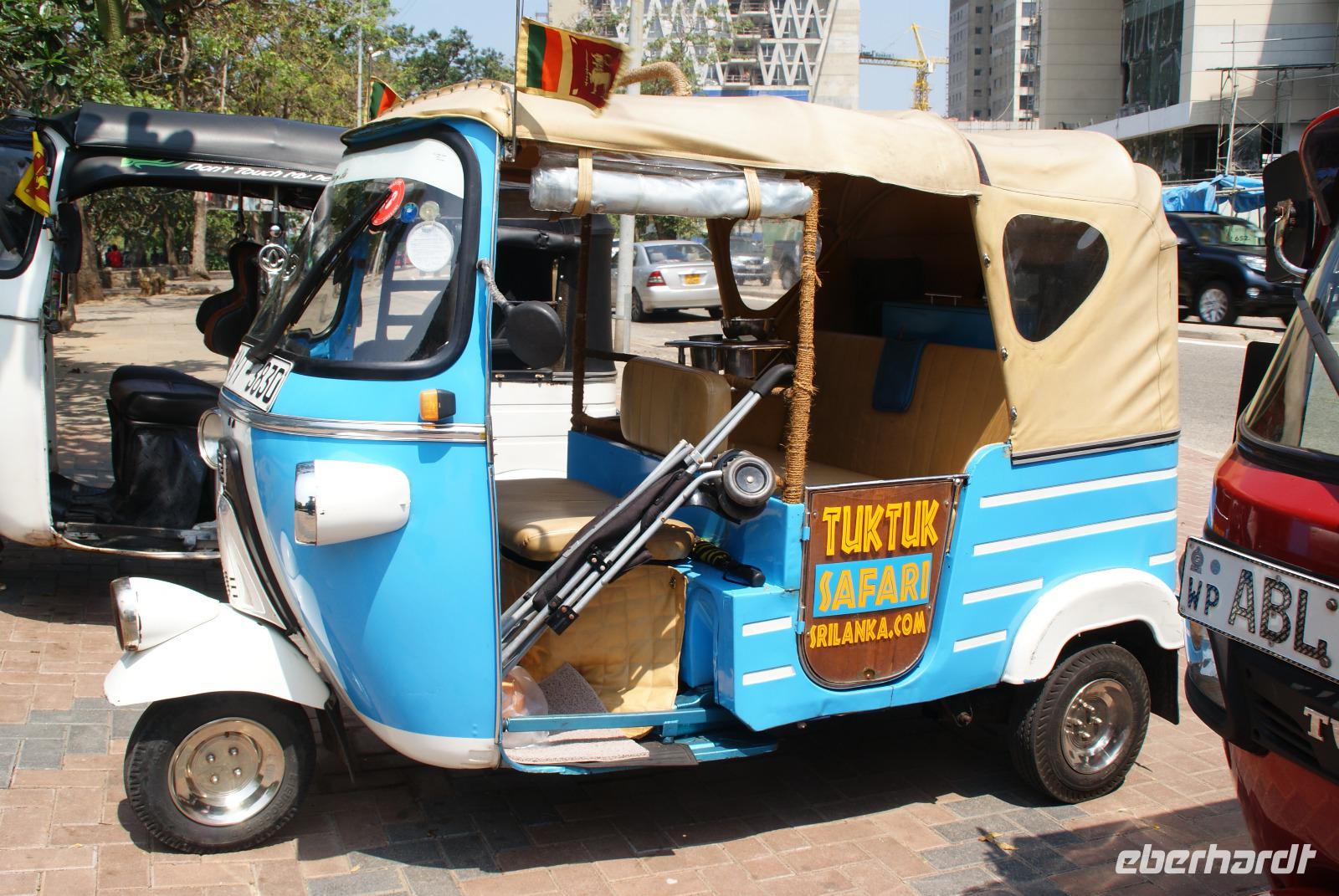 Tuk Tuk Safari durch Colombo möglich