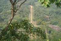 Ausblick auf Sigiriya Anlage und woher wir kamen