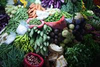 Gemüsestand auf unserer Route