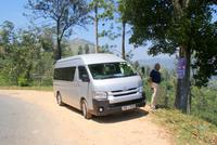 Unser Fahrzeug in Sri Lanka