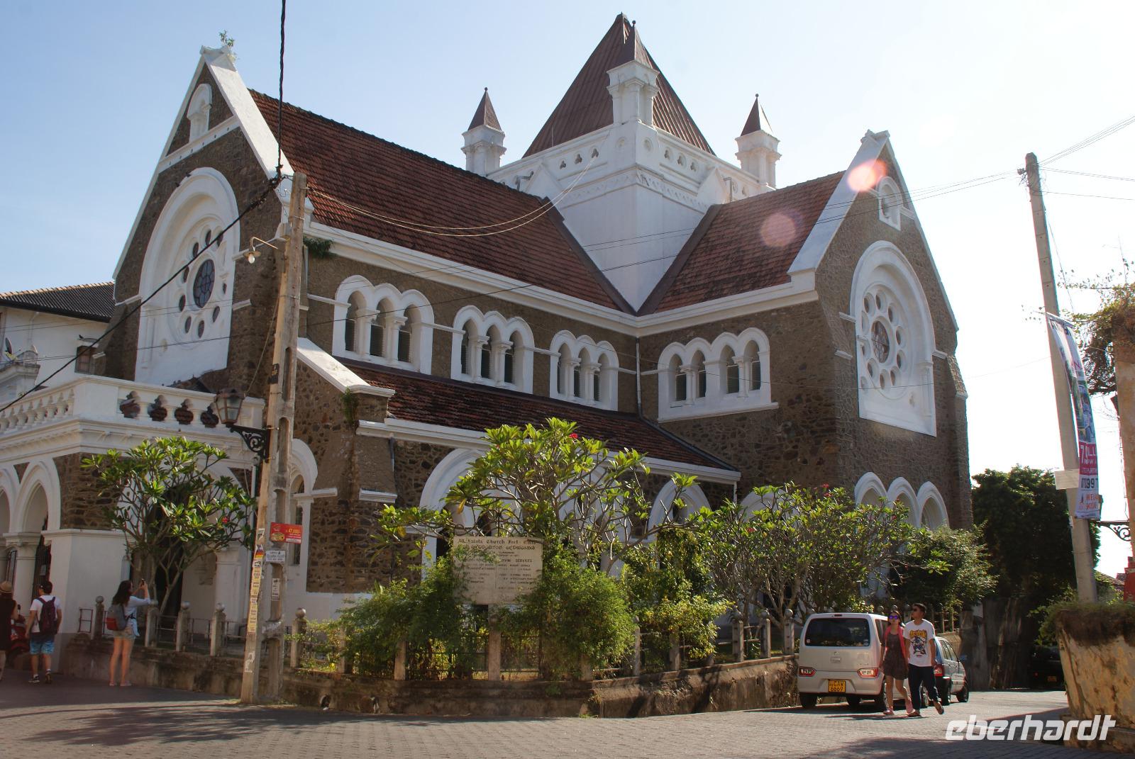 wunderschöne Kirche in Galle