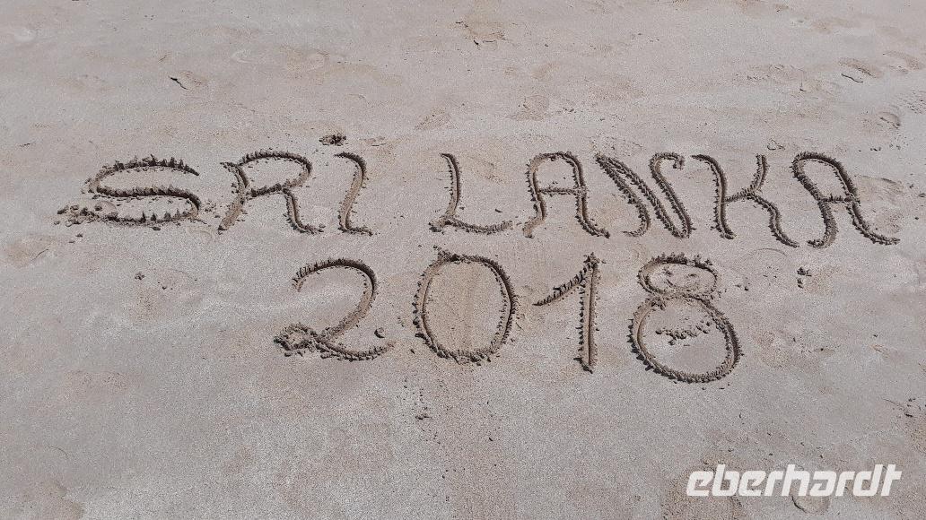 Am Strand von Beruwela