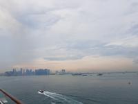 Abfahrt aus Singapur