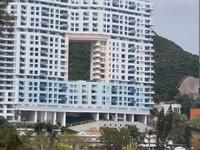 Haus in Fengshui Bauweise mit Schlupfloch für einen Drachen