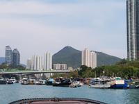 Sampan Bootsfahrt im Aberdeen Hafen