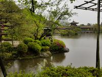 Hübsche Gartenanlage in Kyoto
