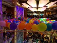 Balloondrop Party auf der Golden Princess