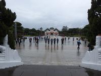 Wachablösung am Märtyrerschrein Taipei Taiwan 