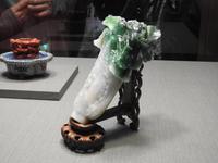 Nationales Palastmuseum Taipei Taiwan - Chinakohl mit Grashüpfer