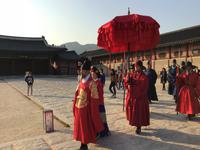 Gyeongbok Palast Seoul Südkorea 