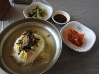 Mittagessen Nudelsuppe Andong Hahoe-Dorf 