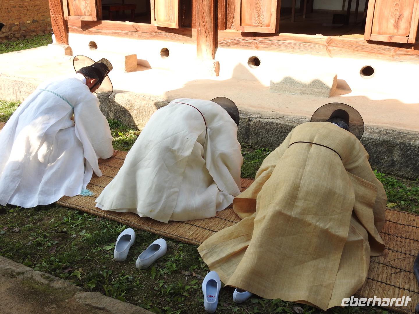 Andong Hahoe-Dorf Südkorea 