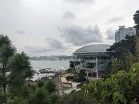 200. Dongbaek Park mit APEC House, Busan Südkorea