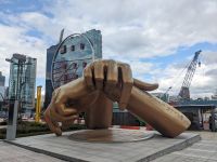 55) Psy Statue, Gangnam Viertel, Seoul, Südkorea