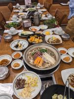 103. Koreanisches Abendessen in Gyeongju, Südkorea