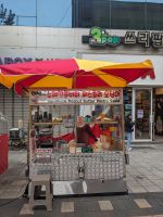 177. Mittagspause auf dem Filmboulevard, Busan, Südkorea