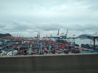 190. Hafen von Busan, Südkorea