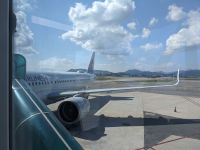 226. Flug von Busan, Südkorea nach Teipeh, Taiwan mit China Airlines