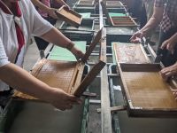 311.  Papierfabrik auf dem Weg zum Sonne-Mond-See in Puli, Taiwan