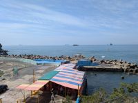 158. Taejongdae Aussichtspunkt an der Küste mit kurzfristiger Planänderung einer Bootsfahrt, Busan, Südkorea &ndash; &copy; Teresa Rumpel (Eberhardt TRAVEL)