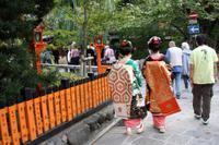 Geishas im Gion-Viertel