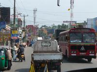 Straßenverhältnisse Sri Lanka