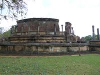 Ruinen der Königsstadt in Polonnaruwa