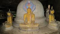 0190 Höhlen- Tempel in  Dumbulla - zweite Höhle