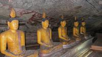 0196 Höhlen- Tempel in  Dumbulla -
