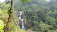 0611 Fahrt nach Nuwara Eliya - Wasserfall