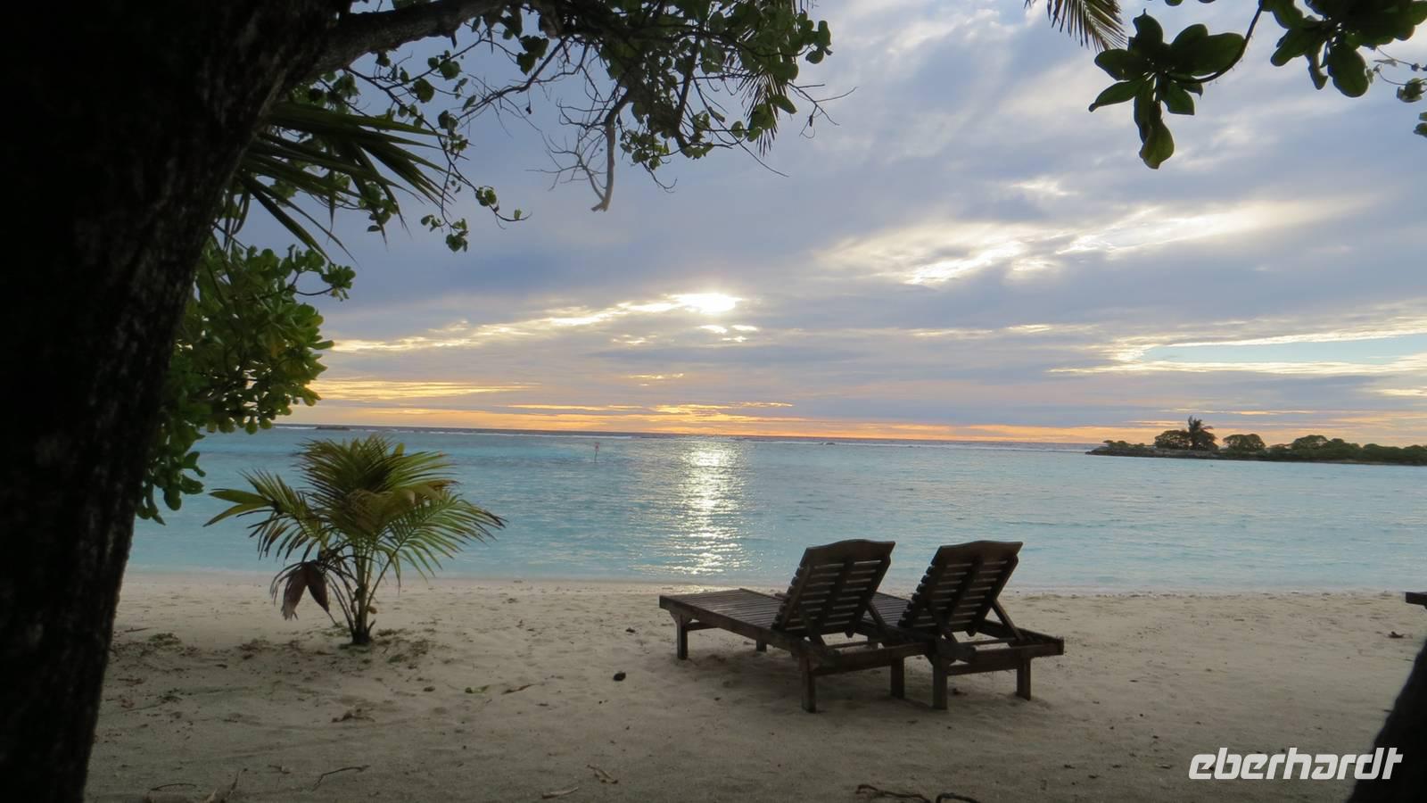 0921  Malediven - Paradies Island Resort  - Sonnenaufgang