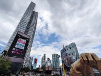 56) Psy Statue, Gangnam Viertel, Seoul, Südkorea