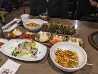 68) Korea BBQ Abendessen, Seoul, Südkorea